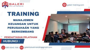 TRAINING MANAJEMEN KEUANGAN UNTUK PERUSAHAAN YANG BERKEMBANG