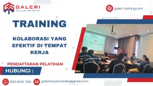 TRAINING KOLABORASI YANG EFEKTIF DI TEMPAT KERJA