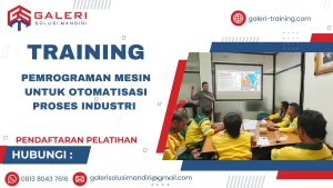 TRAINING PEMROGRAMAN MESIN UNTUK OTOMATISASI PROSES INDUSTRI