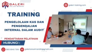 TRAINING PENGELOLAAN KAS DAN PENGENDALIAN INTERNAL DALAM AUDIT