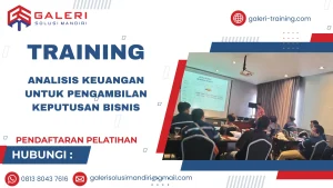 TRAINING ANALISIS KEUANGAN UNTUK PENGAMBILAN KEPUTUSAN BISNIS