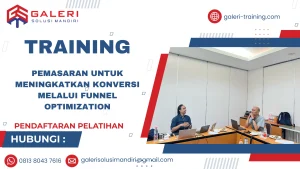 TRAINING PEMASARAN UNTUK MENINGKATKAN KONVERSI MELALUI FUNNEL OPTIMIZATION