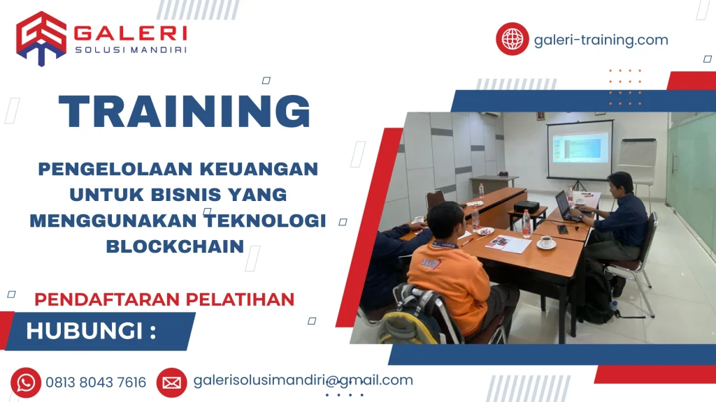 TRAINING PENGELOLAAN KEUANGAN UNTUK BISNIS YANG MENGGUNAKAN TEKNOLOGI BLOCKCHAIN