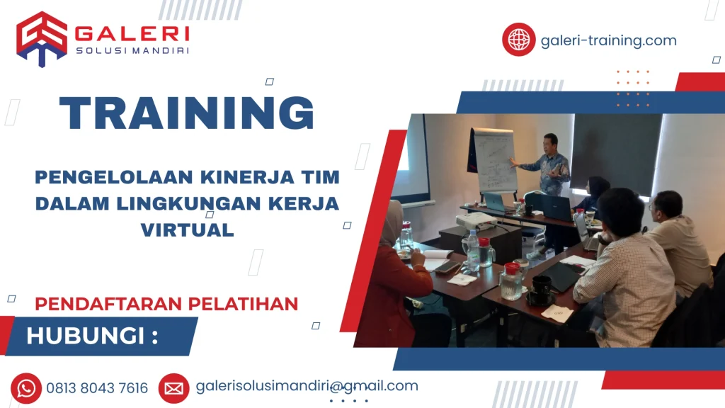 TRAINING PENGELOLAAN KINERJA TIM DALAM LINGKUNGAN KERJA VIRTUAL