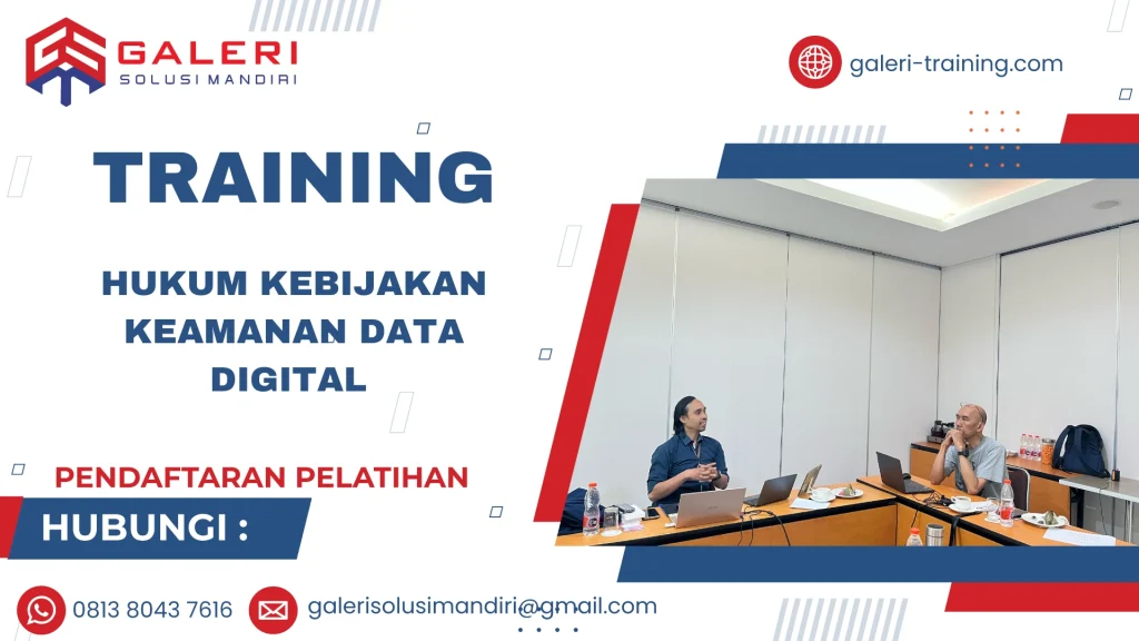 TRAINING HUKUM KEBIJAKAN KEAMANAN DATA DIGITAL