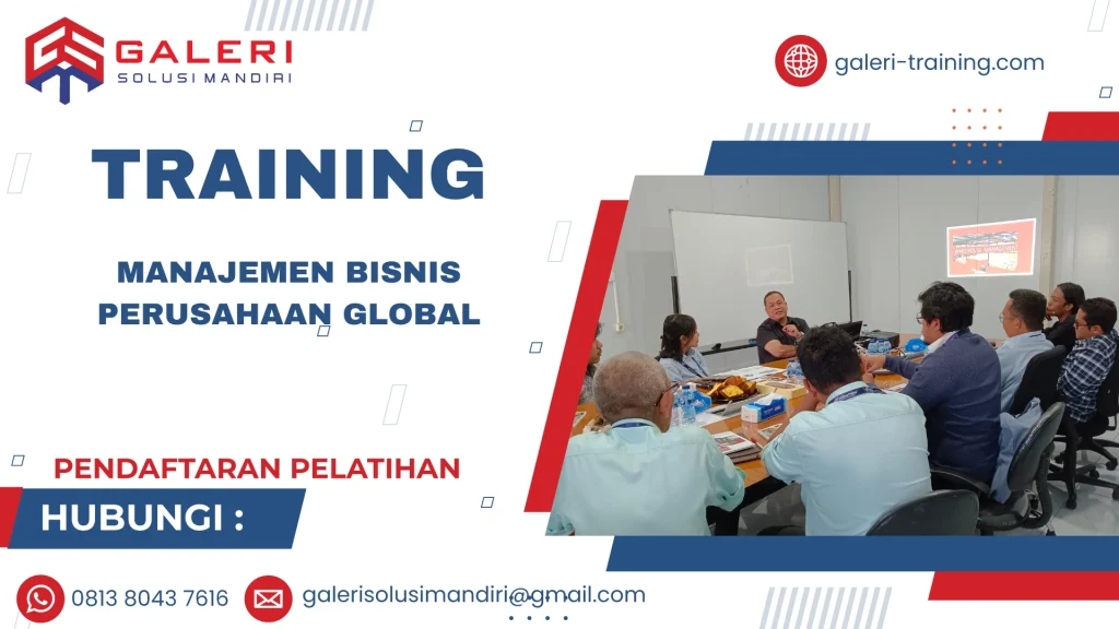 TRAINING MANAJEMEN BISNIS PERUSAHAAN GLOBAL