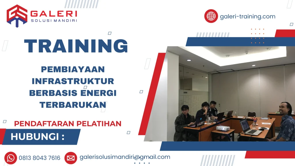 TRAINING PEMBIAYAAN INFRASTRUKTUR BERBASIS ENERGI TERBARUKAN