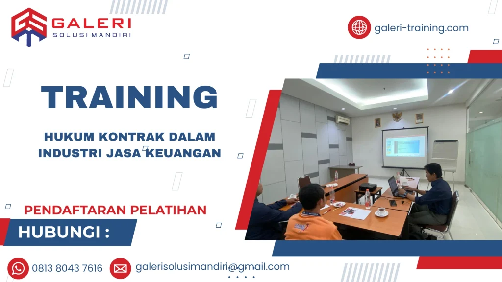TRAINING HUKUM KONTRAK DALAM INDUSTRI JASA KEUANGAN