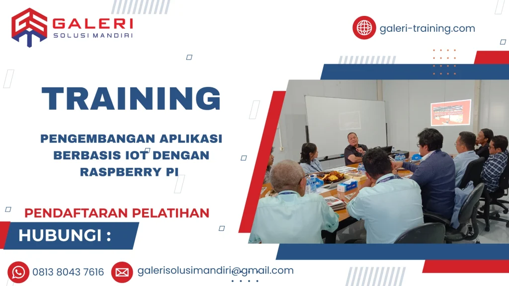 TRAINING PENGEMBANGAN APLIKASI BERBASIS IOT DENGAN RASPBERRY PI