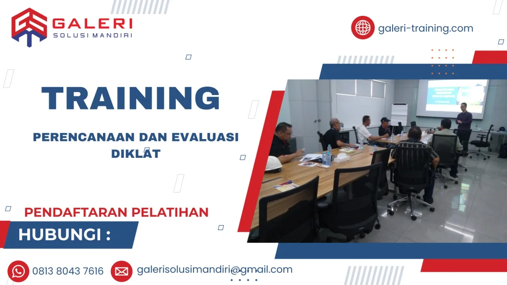 TRAINING PERENCANAAN DAN EVALUASI DIKLAT