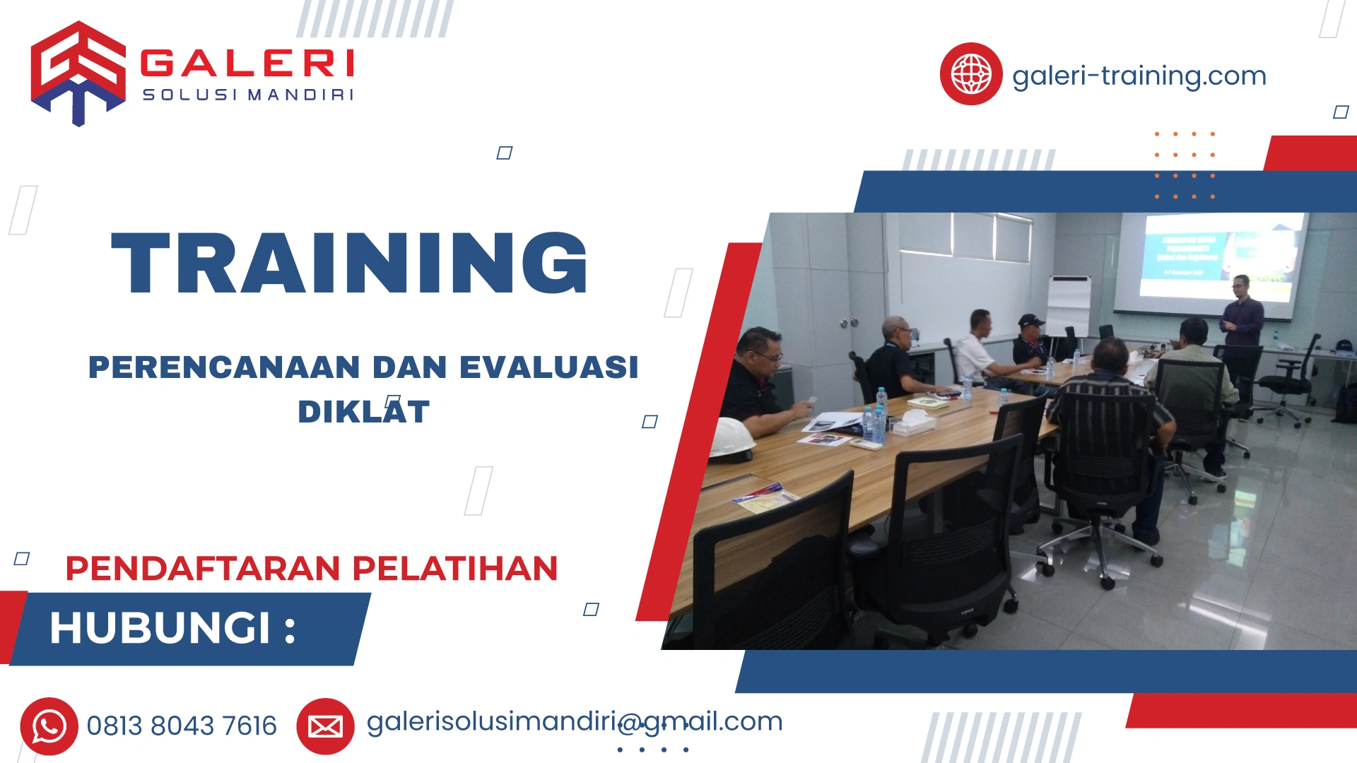 TRAINING PERENCANAAN DAN EVALUASI DIKLAT