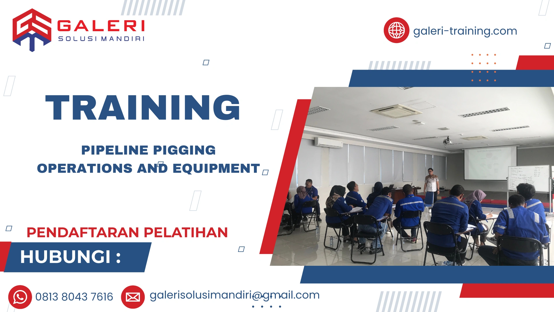 TRAINING PIPELINE PIGGING OPERATIONS AND EQUIPMENT
