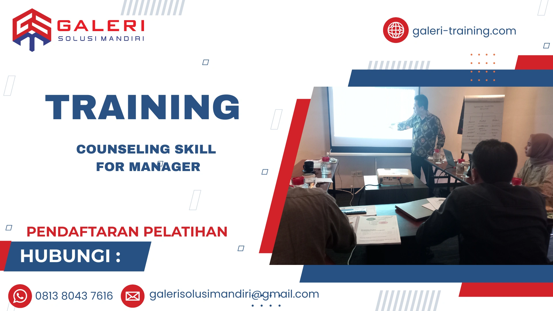 TRAINING COUNSELING SKILL FOR MANAGER