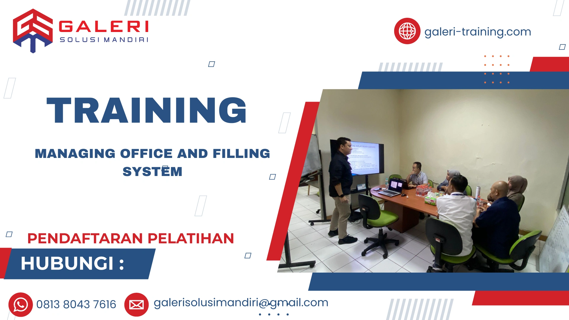 TRAINING MANAGING OFFICE AND FILLING SYSTEM