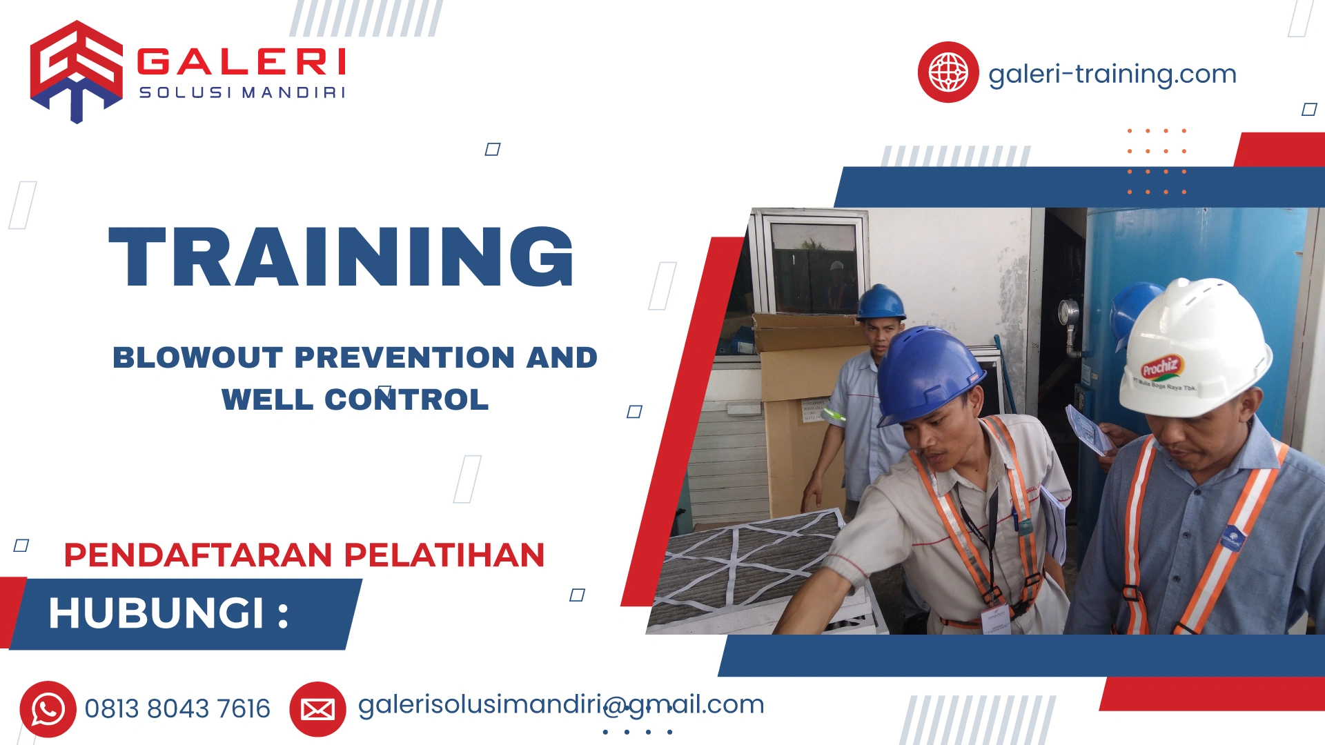 TRAINING BLOWOUT PREVENTION AND WELL CONTROL