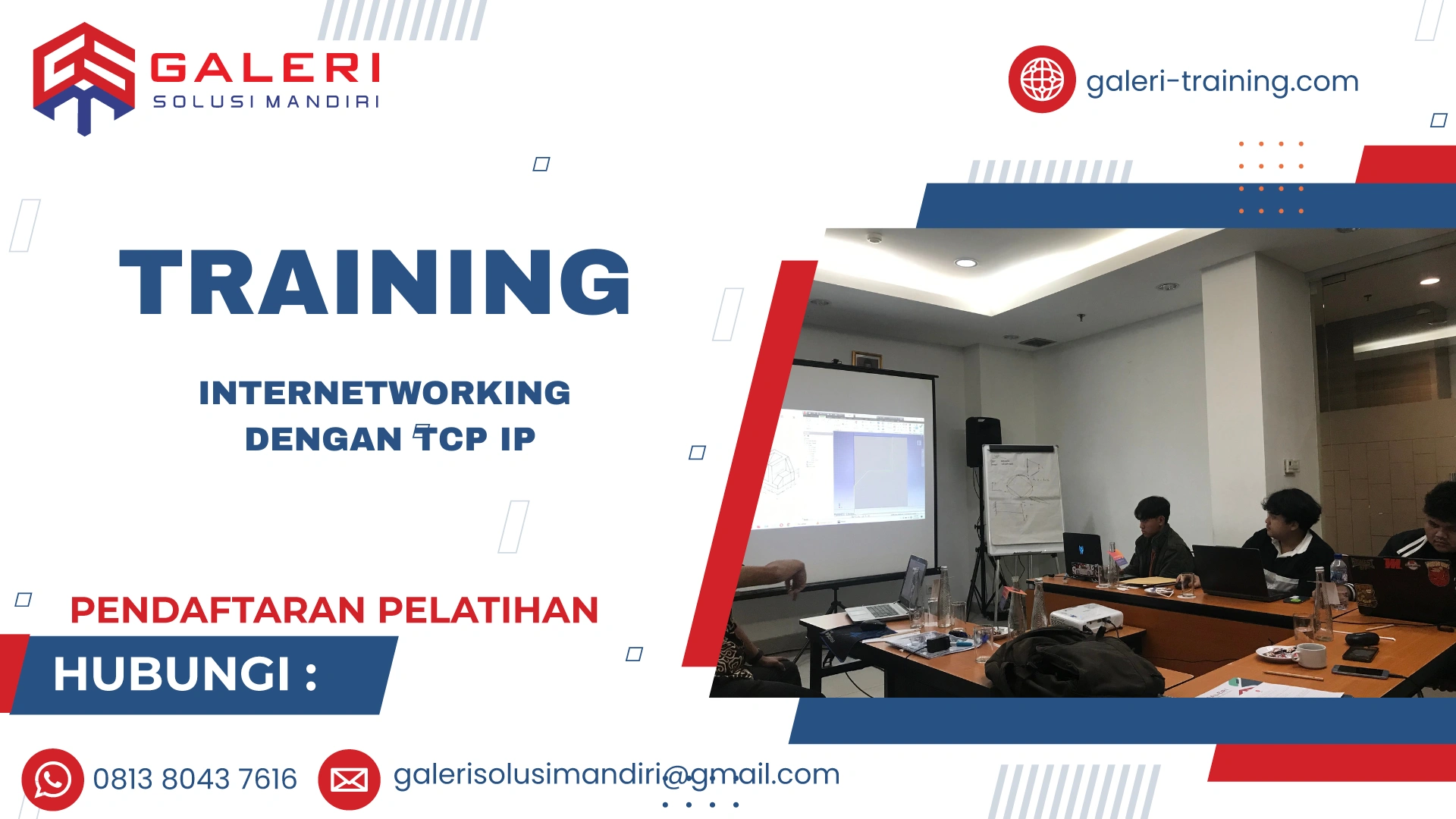 TRAINING INTERNETWORKING DENGAN TCP IP