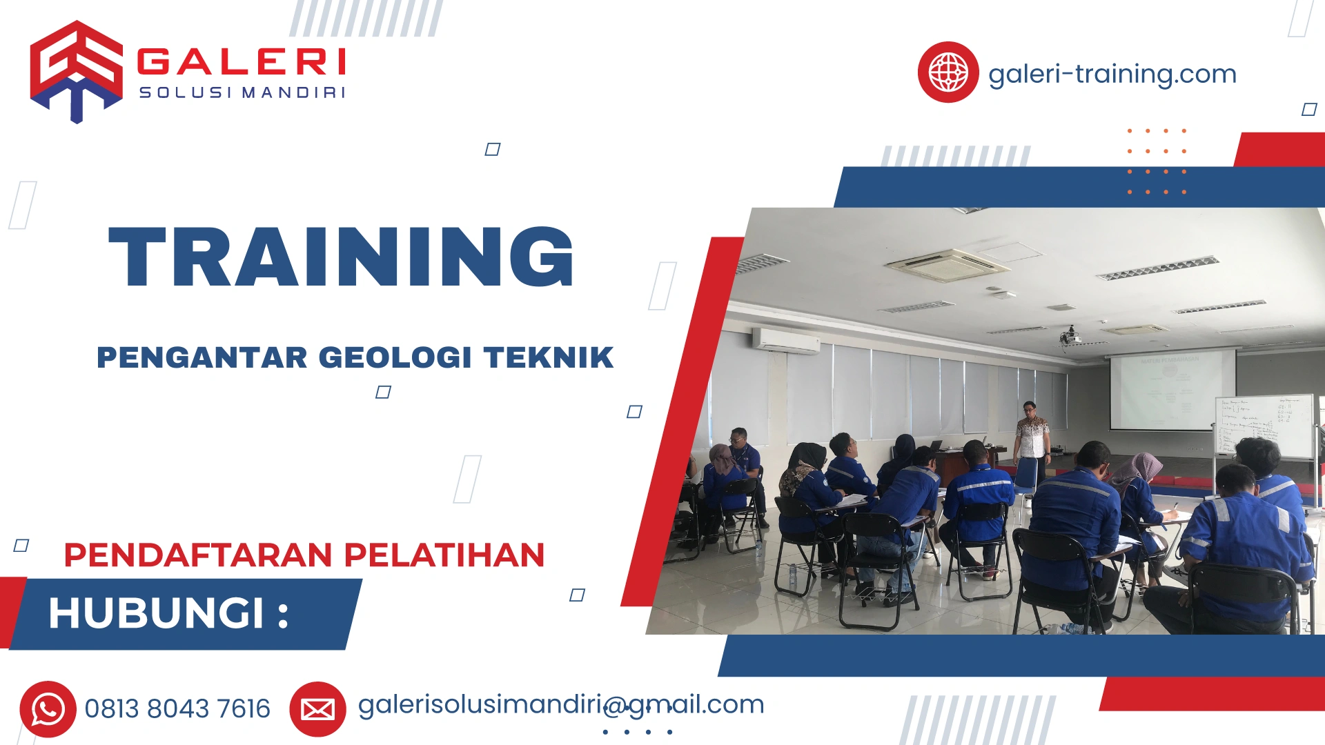 TRAINING PENGANTAR GEOLOGI TEKNIK