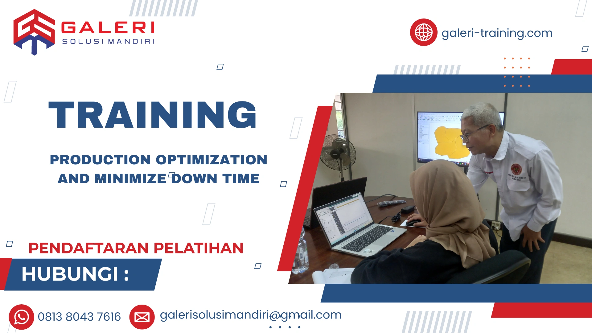 TRAINING PRODUCTION OPTIMIZATION AND MINIMIZE DOWN TIME