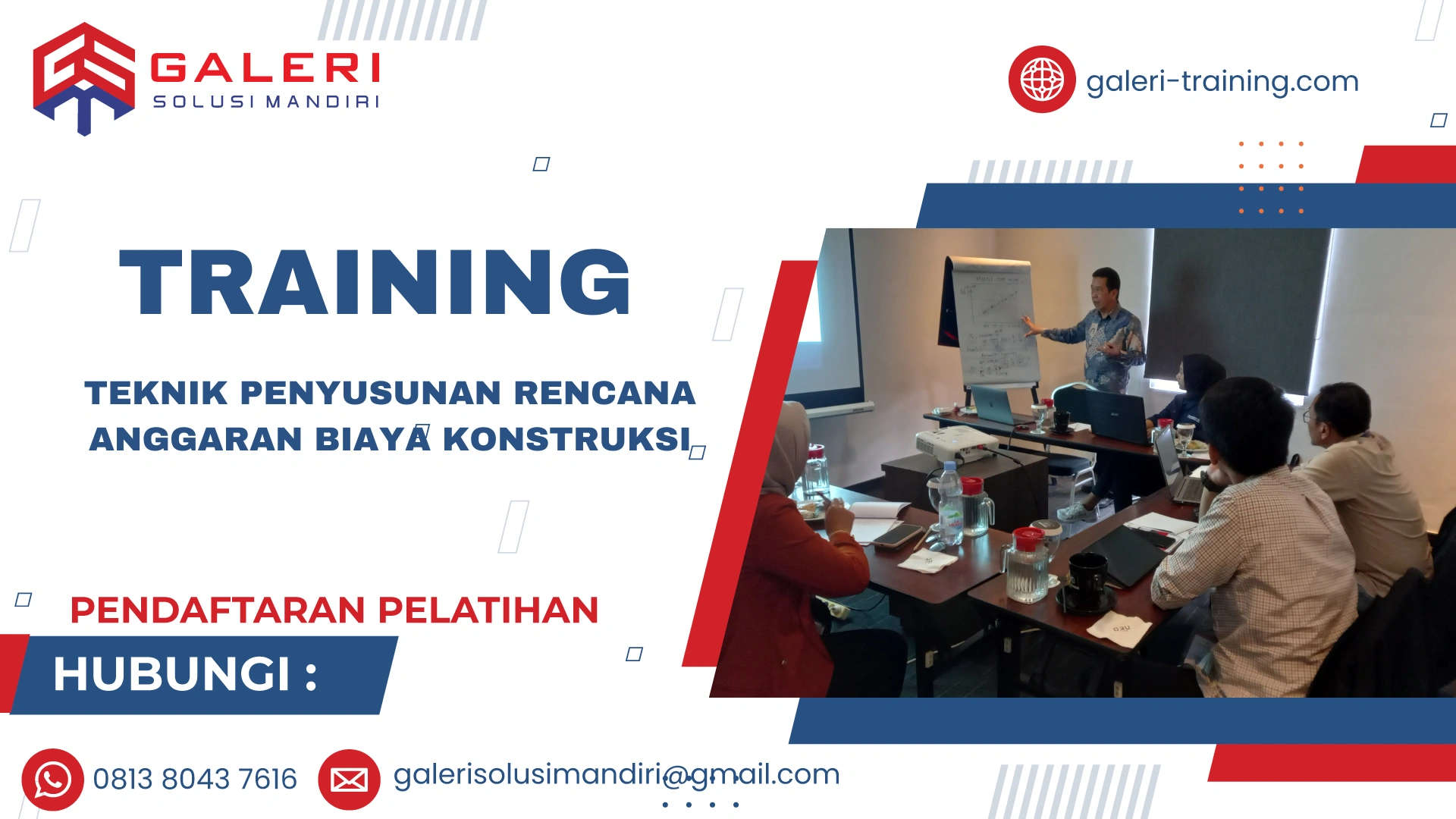 TRAINING TEKNIK PENYUSUNAN RENCANA ANGGARAN BIAYA KONSTRUKSI