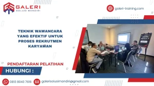 Teknik wawancara yang efektif
