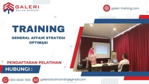 TRAINING GENERAL AFFAIR STRATEGI OPTIMASI