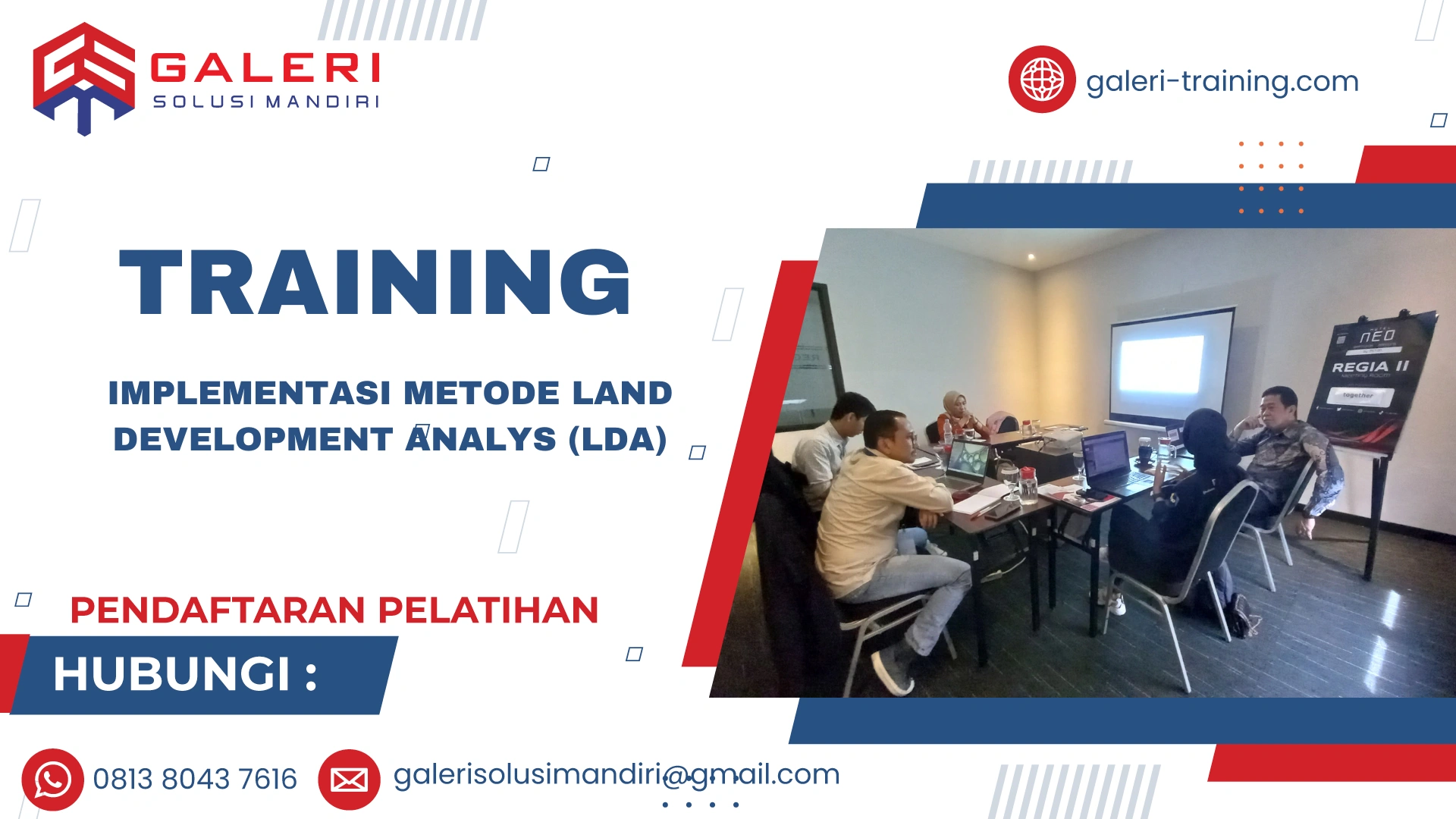 TRAINING IMPLEMENTASI METODE LAND DEVELOPMENT ANALYS (LDA)
