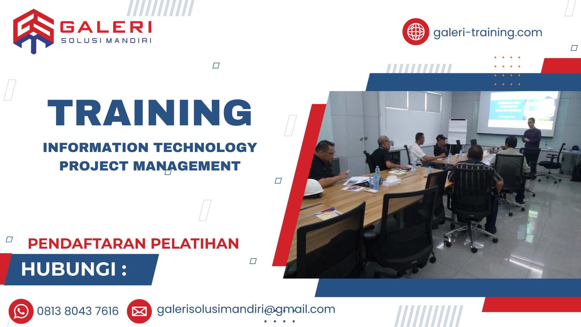 TRAINING INFORMATION TECHNOLOGY PROJECT MANAGEMENT