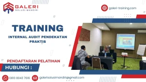 TRAINING INTERNAL AUDIT PENDEKATAN PRAKTIS