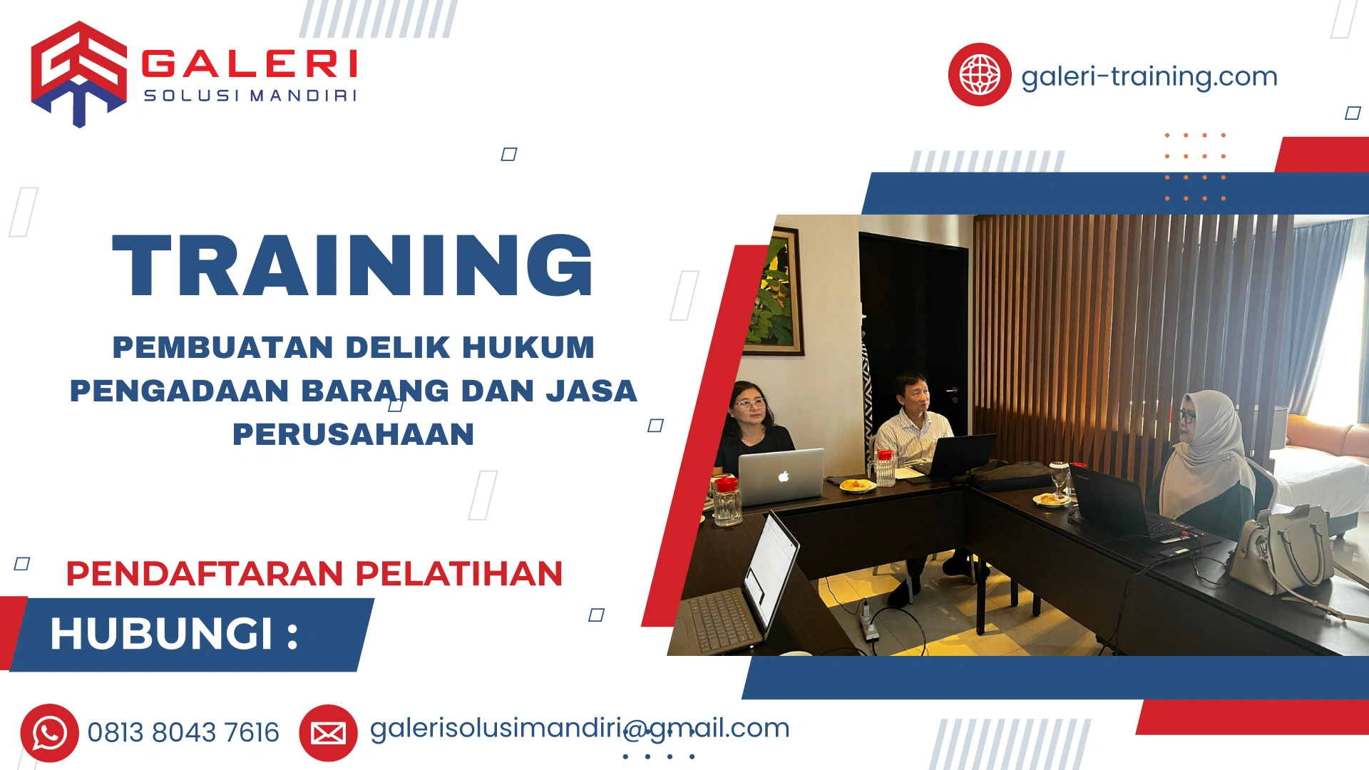 TRAINING PEMBUATAN DELIK HUKUM PENGADAAN BARANG DAN JASA PERUSAHAAN