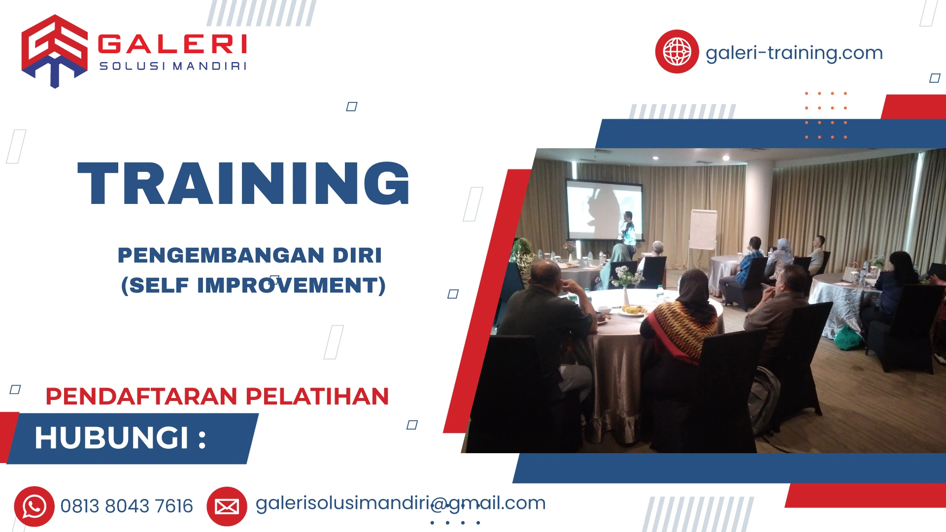 TRAINING PENGEMBANGAN DIRI (SELF IMPROVEMENT)