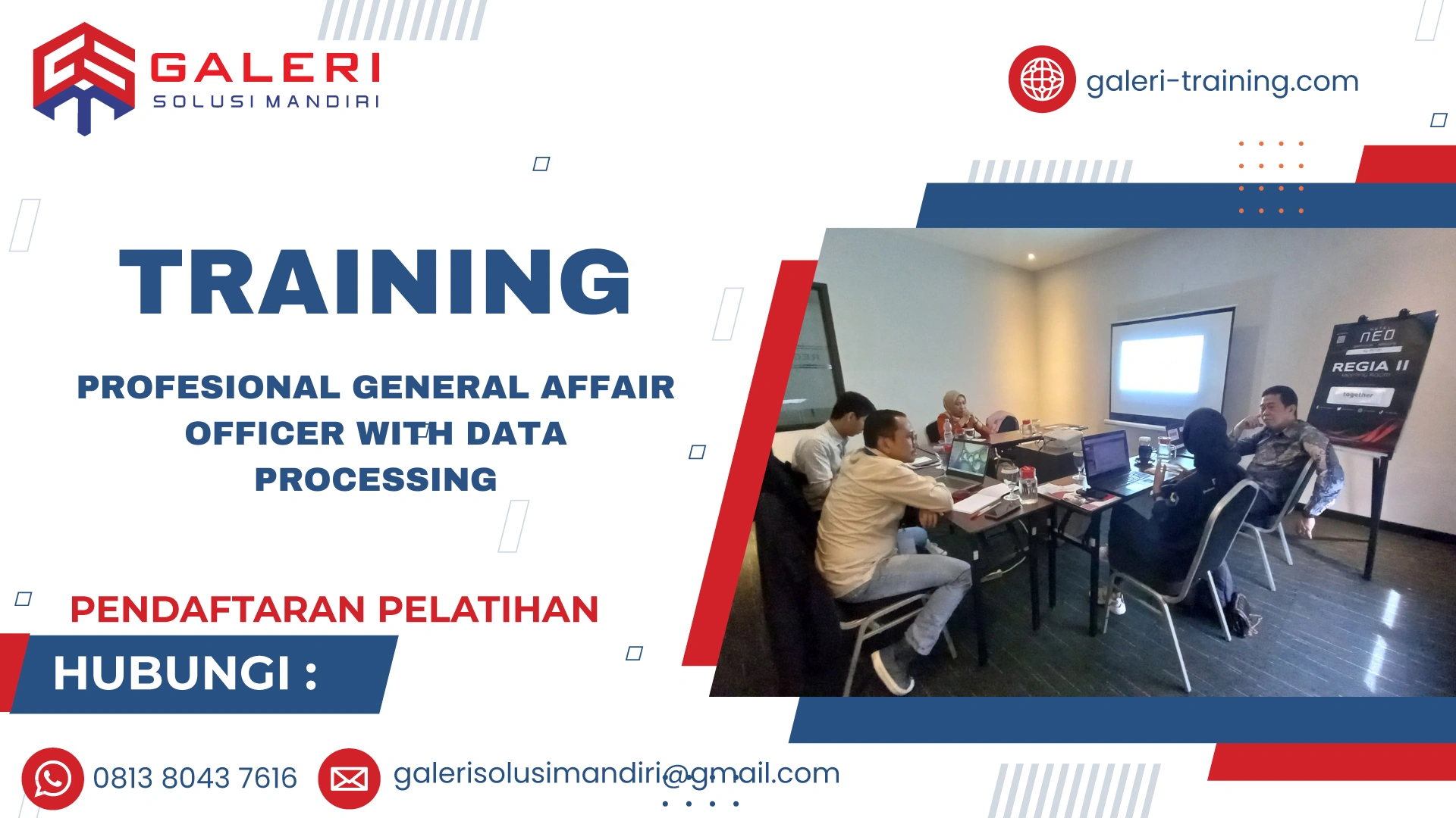 TRAINING PROFESIONAL GENERAL AFFAIR OFFICER WITH DATA PROCESSING