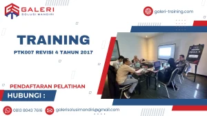 TRAINING PTK007 REVISI 4 TAHUN 2017