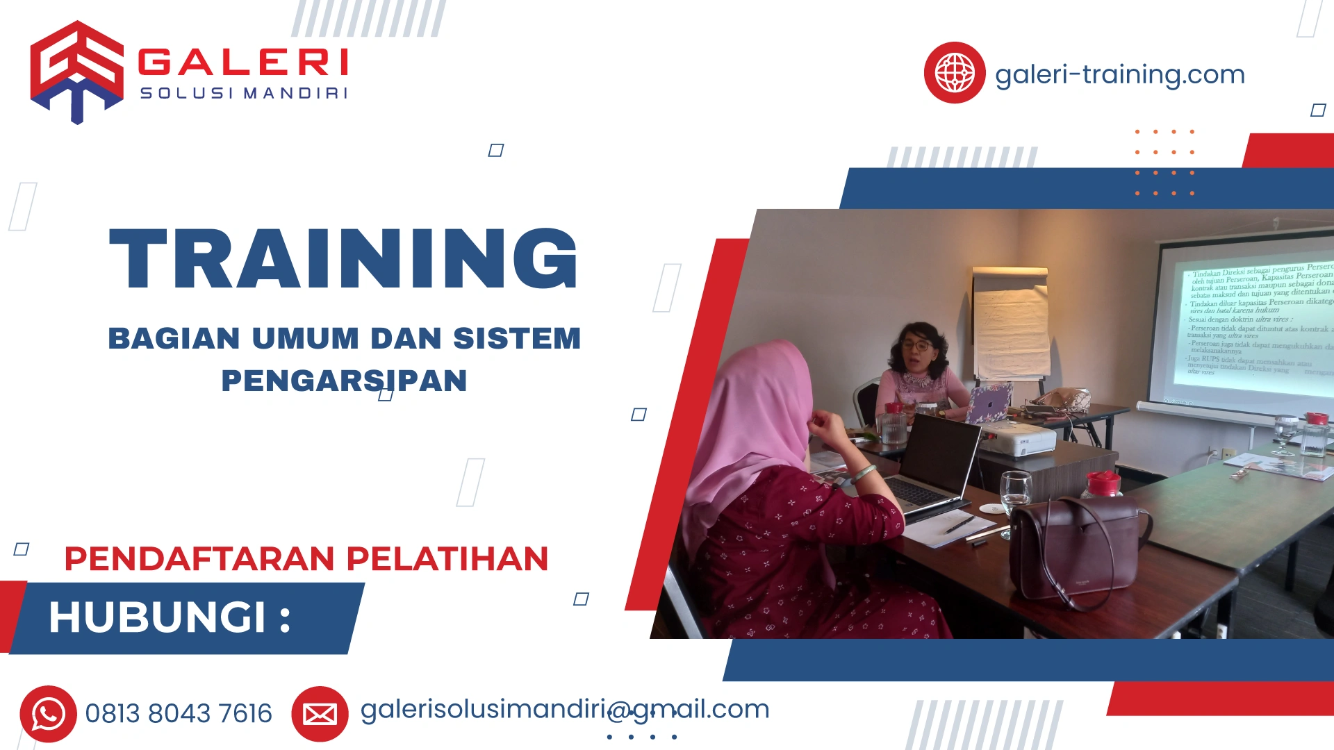 TRAINING BAGIAN UMUM DAN SISTEM PENGARSIPAN
