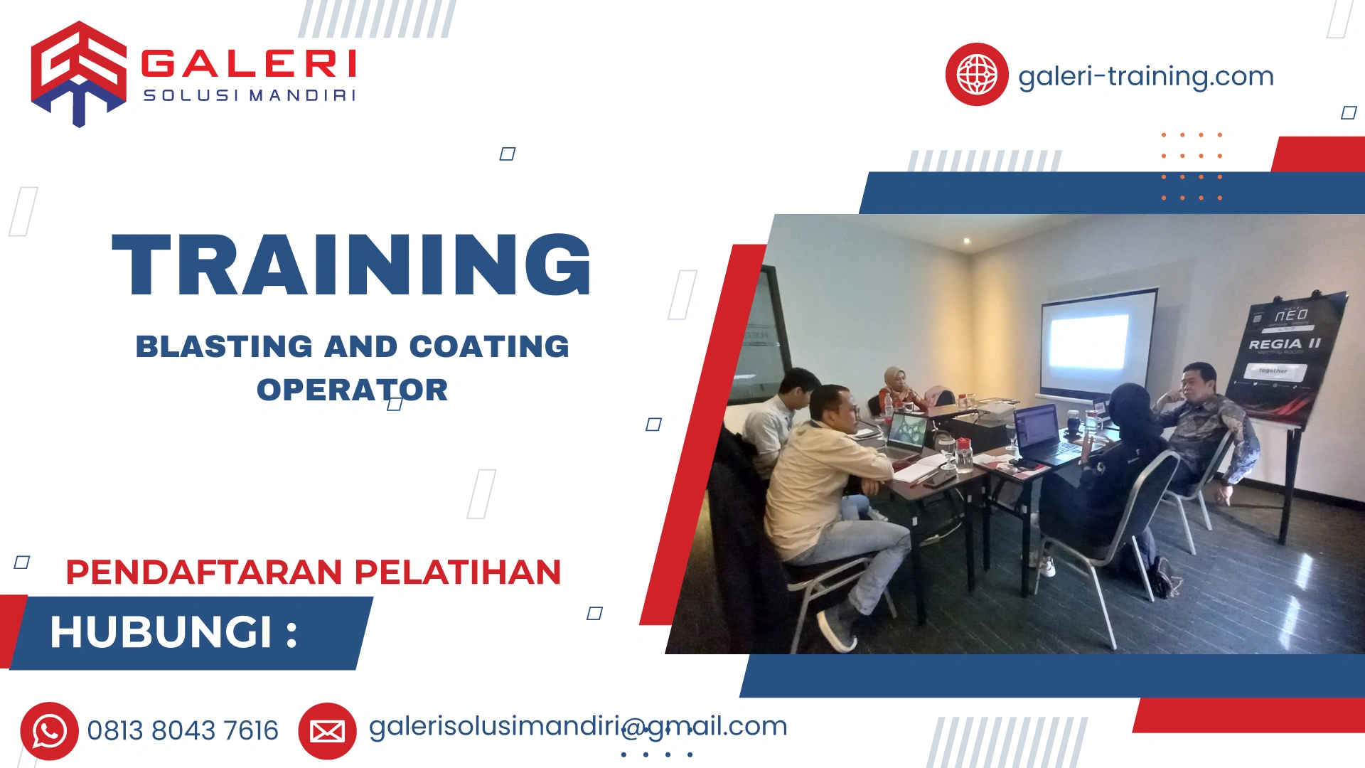 TRAINING BLASTING AND COATING OPERATOR