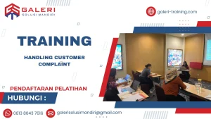 TRAINING HANDLING CUSTOMER COMPLAINT