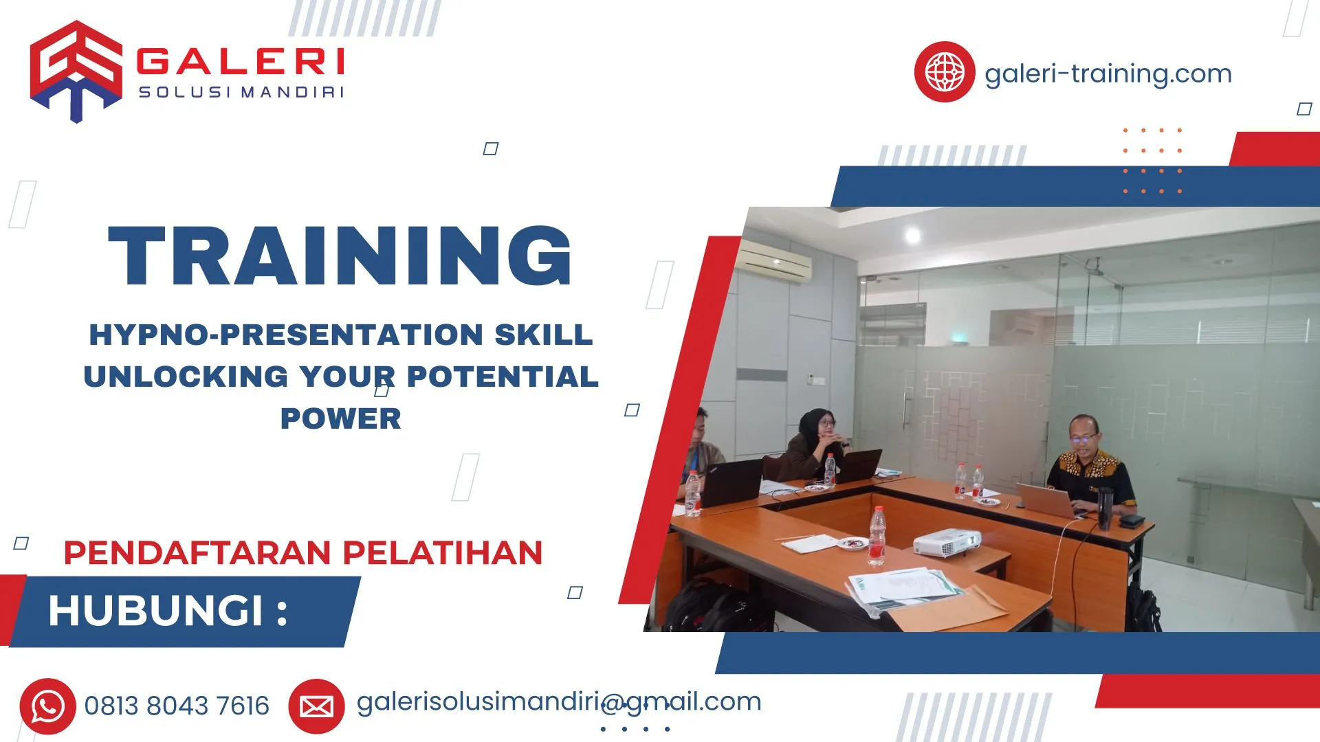 TRAINING HYPNO-PRESENTATION SKILL UNLOCKING YOUR POTENTIAL POWER