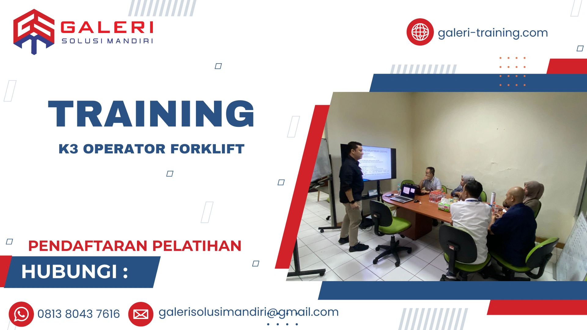 TRAINING K3 OPERATOR FORKLIFT