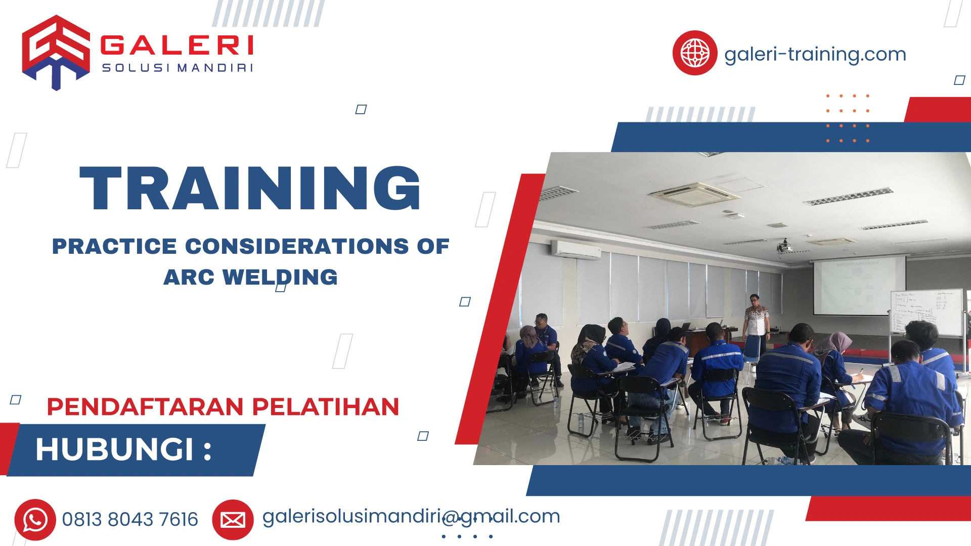 TRAINING PRACTICE CONSIDERATIONS OF ARC WELDING